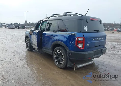 2024 Ford Bronco Sport Outer Banks z USA, uszkodzony, nr VIN 3FMCR9C65RRF18766